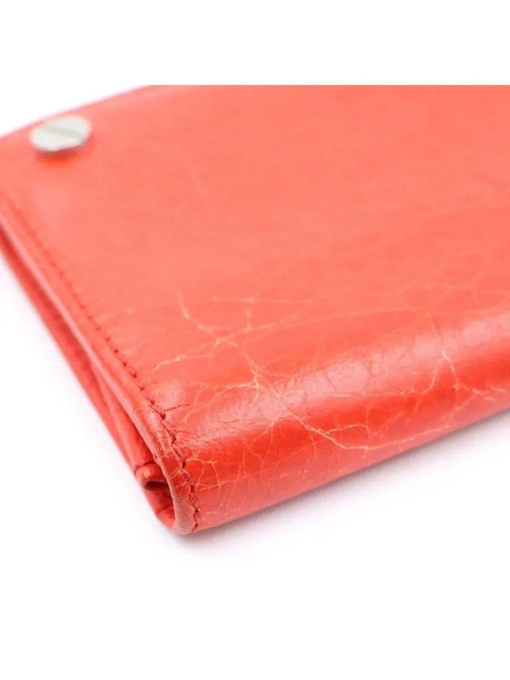 Balenciaga Classic Rouge Cardinal Card Case